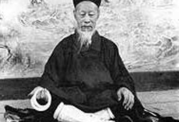 Mestre taoista meditando